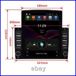 10.1In 1DIN Car Stereo GPS Navigation Bluetooth Radio MP5 Player For Android 8.1