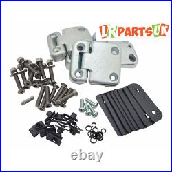 1070SS Landrover Series 3 Front Door Hinge Heavy Duty Kit & Stainless Steel Bolt