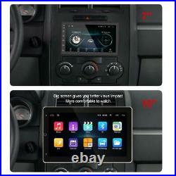 10in 1Din Android9.1 Car MP5 Player Rotatable Touch Screen Stereo Radio GPS WIFI