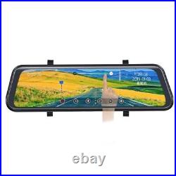 10in 2K Mirror Car Dash Cam Touch Screen Dual Camera G-Sensor Hd Drive Recorder