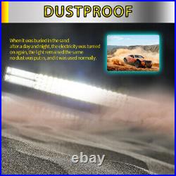 12D 4 Row LED Light bar Curved 52Inch 3000W Spot Flood Combo kit offoad 50 42'