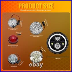 12x Complete LED Light Upgrade Kit Lamp For Land Rover Defender 1990-2016 Clear