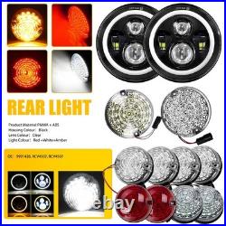 12x Complete LED Light Upgrade Kit Lamp For Land Rover Defender 1990-2016 Clear