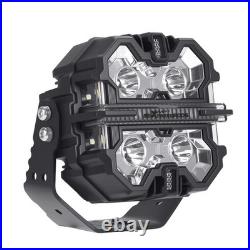 178W LED Work Light Bar Spot Beam White Amber DRL Pod Lights IP68 270° Coverage 178W LED Work Light Bar Spot Beam White Amber DRL Pod Lights IP68 270° Coverage