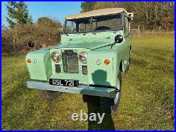 1959 Land Rover Series 2 SWB 88 2.25L Petrol Tax & MOT Exempt New Paint New Roof