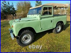 1959 Land Rover Series 2 SWB 88 2.25L Petrol Tax & MOT Exempt New Paint New Roof