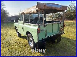 1959 Land Rover Series 2 SWB 88 2.25L Petrol Tax & MOT Exempt New Paint New Roof