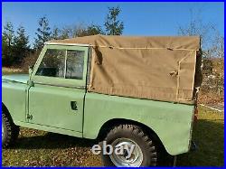 1959 Land Rover Series 2 SWB 88 2.25L Petrol Tax & MOT Exempt New Paint New Roof