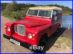 1959 Land Rover Series 2 rebuilt on galvanised chassis, 2.5 petrol + overdrive