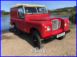 1959 Land Rover Series 2 rebuilt on galvanised chassis, 2.5 petrol + overdrive