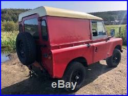 1959 Land Rover Series 2 rebuilt on galvanised chassis, 2.5 petrol + overdrive