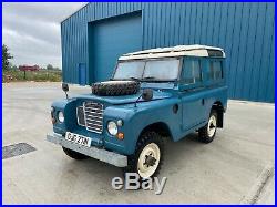 1975 land rover series 3 station wagon 88 SWB