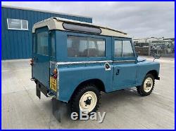 1975 land rover series 3 station wagon 88 SWB