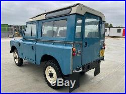 1975 land rover series 3 station wagon 88 SWB