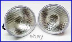 2 Genuine OEM Lucas F700 Headlight Headlamp Land Rover Series 12 2a MG Triumph