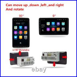 2Din 10.1in Android9.1 Car Stereo Radio Bluetooth GPS Sat Nav WiFi FM MP5 Player