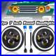 2X For Jeep Wrangler CJ LJ TJ JK 7-inch LED Headlight O Ring Hi/Lo Beam DRL