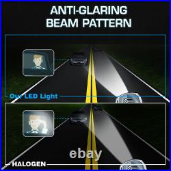 2X For Jeep Wrangler CJ LJ TJ JK 7-inch LED Headlight O Ring Hi/Lo Beam DRL