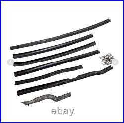 2nd Row RHS Door Seal Kit (OEM Seals & Rivets) Land Rover Series DA1496G