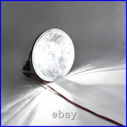 2x 7Inch Round LED Headlights High Low Beam For Jeep Wrangler JK LJ 1997-2018