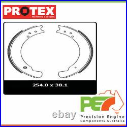 2x New PROTEX Brake Shoes- FR For LAND ROVER SERIES 2A 88 2D H/Top 4WD