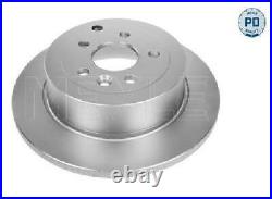 2x original MEYLE brake disc 53-15 523 0013/PD for Land Rover