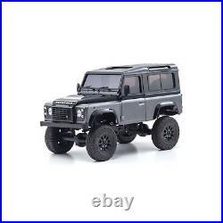 32526GM KYOSHO MINI-Z 4×4 Series Readyset Land Rover Defender 90 Gray/Black