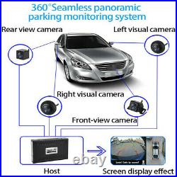 360° HD Panoramic View Car SUV DVR Recording 4 Camera Rearview System Waterproof