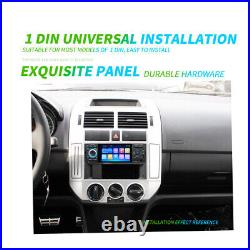 4.1in Single 1 DIN Car Radio Touch Screen Stereo Audio Player Bluetooth WithCamera