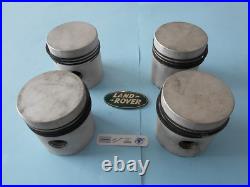 4 Series Pistons + 0.40 ORIGINAL Land Rover 88 109 2.3 Petrol RTC418840 Sivar