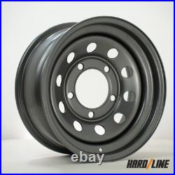 4 x 16 x 7 Steel Wheels fits Land Rover Defender Hardline MOD X 5x165.1 ET0