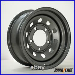 4 x 16 x 7 Steel Wheels fits Land Rover Defender Hardline MOD X 5x165.1 ET0