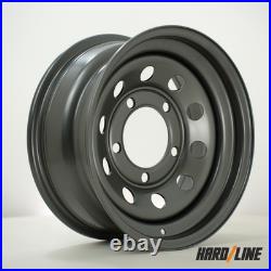 4 x 16 x 7 Steel Wheels fits Land Rover Defender Hardline MOD X 5x165.1 ET0