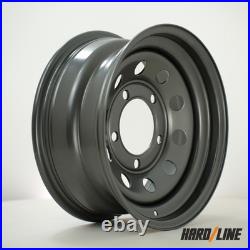 4 x 16 x 7 Steel Wheels fits Land Rover Defender Hardline MOD X 5x165.1 ET0 4 x 16 x 7 Steel Wheels fits Land Rover Defender Hardline MOD X 5x165.1 ET0