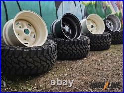 4x 16 x 10 steel wheels fit Land Rover Defender Hardline RSR 5x165.1 ET-32