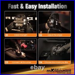 5 178W LED Driving Light Spot Beam For 4X4 Truck White DRL Side Shooter IP68