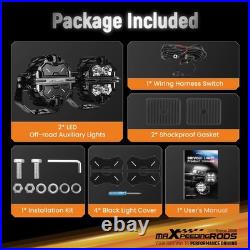 5 178W LED Driving Light Spot Beam For 4X4 Truck White DRL Side Shooter IP68