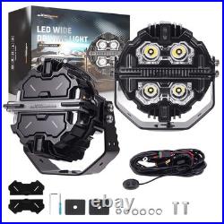 5 178W LED Driving Light Spot Beam For 4X4 Truck White DRL Side Shooter IP68