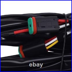 5 178W LED Driving Light Spot Beam For 4X4 Truck White DRL Side Shooter IP68