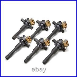 6X IGNITION PENCIL COIL PACK FOR BMW 3 5 7 8 SERIES X5 Z3 Z8 MFPC33x6BM