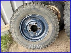 6x Land Rover Series Wheels And Tyres