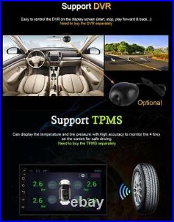 7 Android 9.1 2Din 2G+32G Quad-core Car Stereo Radio GPS Wifi 3G 4G BT AUX DAB