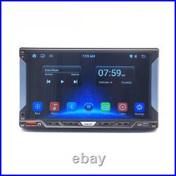 7 Double 2Din Car Stereo GPS NAVS Radio MP5 Player Android With4LED Rear Camera