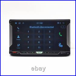 7 Double 2Din Car Stereo GPS NAVS Radio MP5 Player Android With4LED Rear Camera