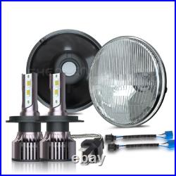 7 Headlight Led Conversion Rhd H4 Bulb Main Dipped Beam For Classic Land Rover
