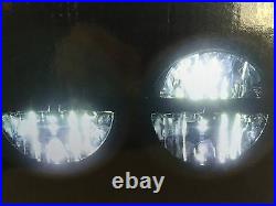7 Inch Land Rover Defender LED Cree Headlight x2 E Approved 90 110 4x4 730
