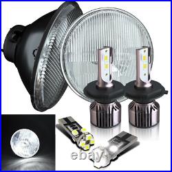 7 Sealed Beam Brighter LED Conversion KIT For Land Rover Series Defender RHD