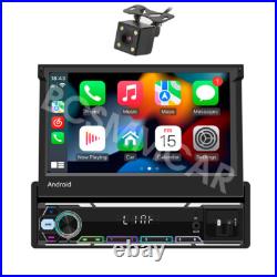 7in For Apple CarPlay Android 13 Car Stereo Radio GPS Navigation WIFI BT Camera