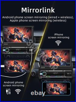 7in For Apple CarPlay Android 13 Car Stereo Radio GPS Navigation WIFI BT Camera