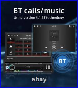 7in For Apple CarPlay Android 13 Car Stereo Radio GPS Navigation WIFI BT Camera